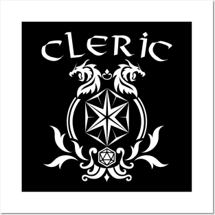 DnD Cleric Class Symbol Print Posters and Art